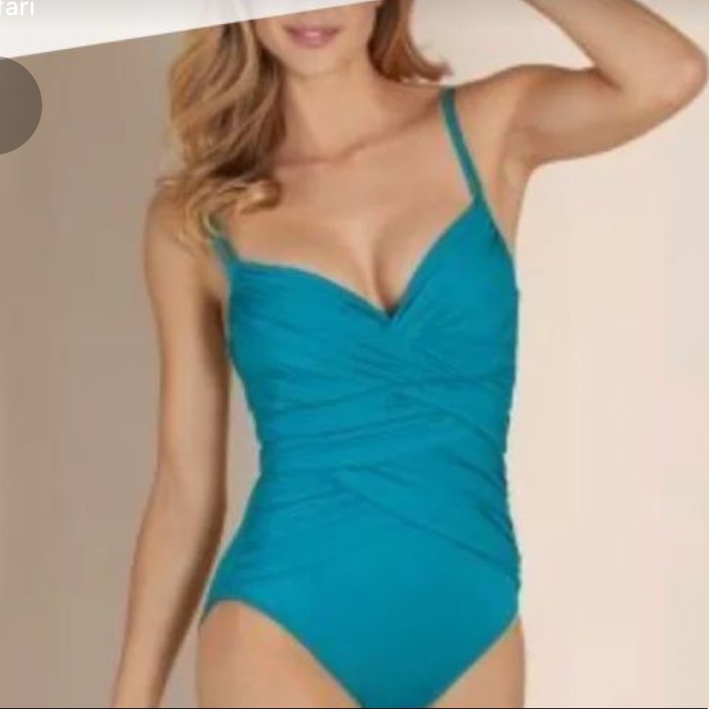 Magic Suit Inga ruched wrap swimsuit